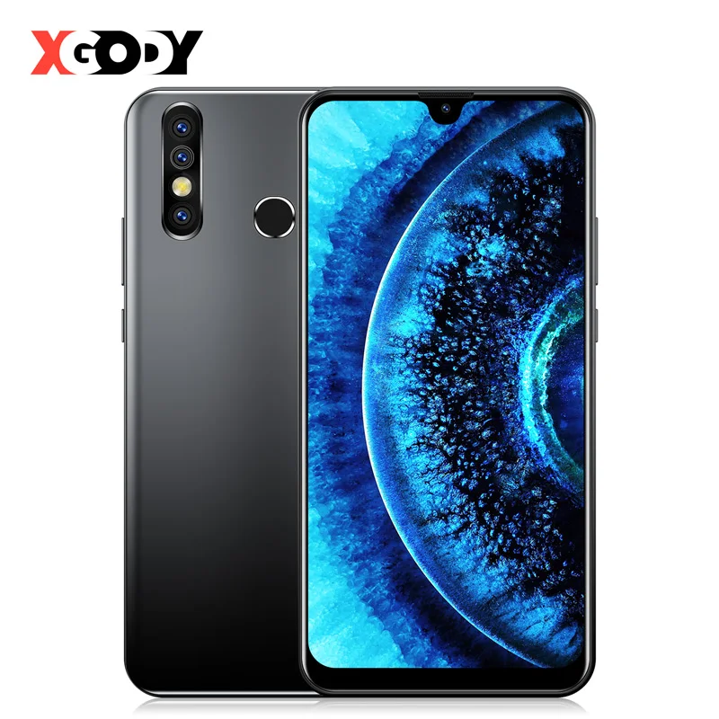 

XGODY A70S 7.2 Inch Smartphone Android 9.0 19:9 Waterdrop Cell 1GB 8GB MTK6580 Quad Core 3000mAh 5MP 3G Big Screen Mobile Phones