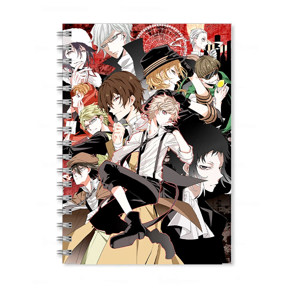 Скетчбук блокнот тетрадь аниме Бродячие псы Bungou Stray Dogs Великий из бродячих псов