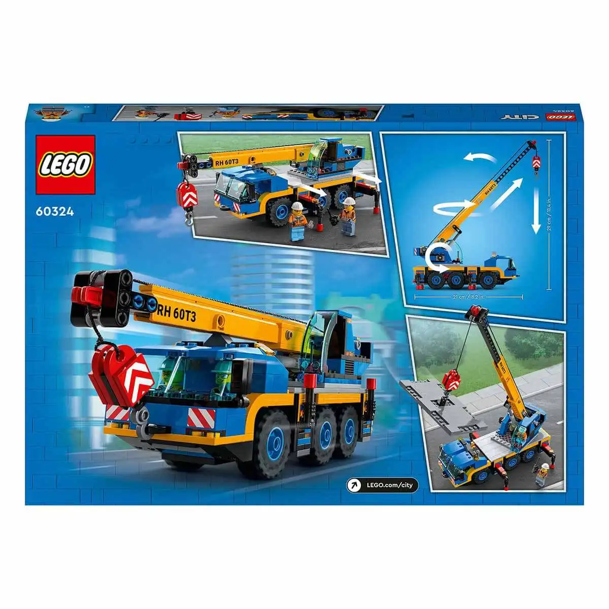 Конструктор Lego Мобильный журавль для детей 60324 |