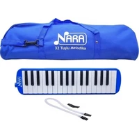 nara brand 32 key melodica with carrying bag 32 key melodica piano melodic keyboard instrument musical gifts with carrying bag