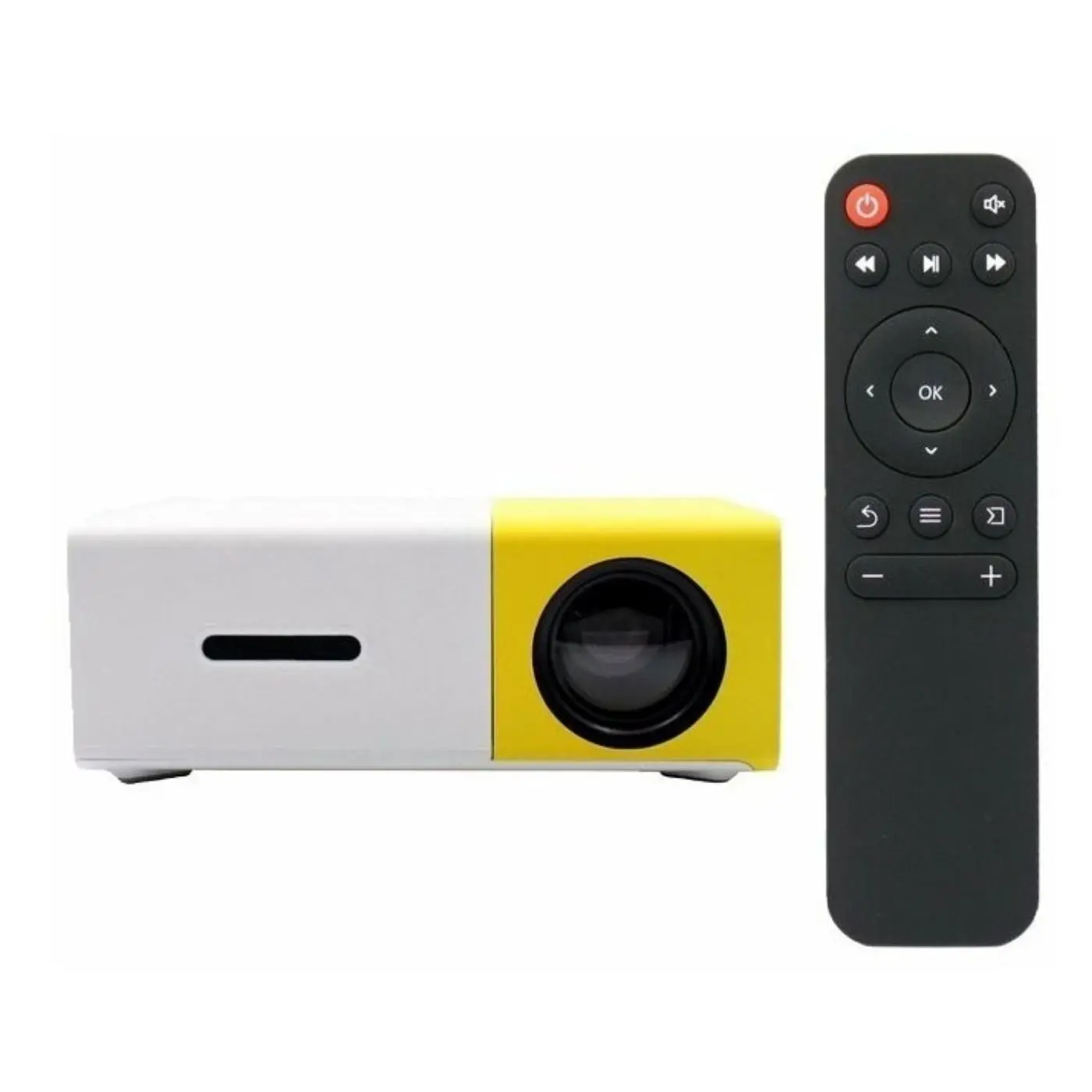 Мультимедийный мини проектор LED Projector YG 300 разрешение: 1920*1080 |