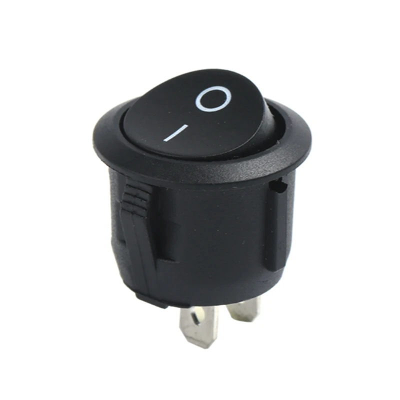 

Круглый тумблер YQSiNYUE красный черный белый 6A 250V 10A 125V