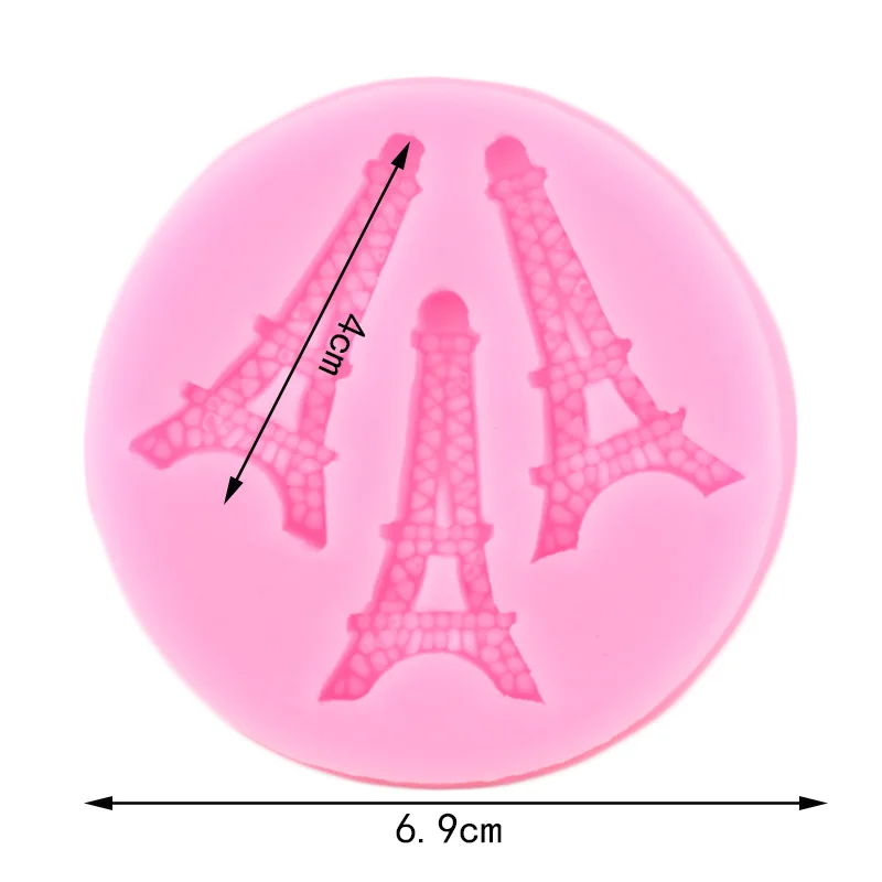 Силиконовая форма с Эйфелевой башней для помады инструменты украшения тортов