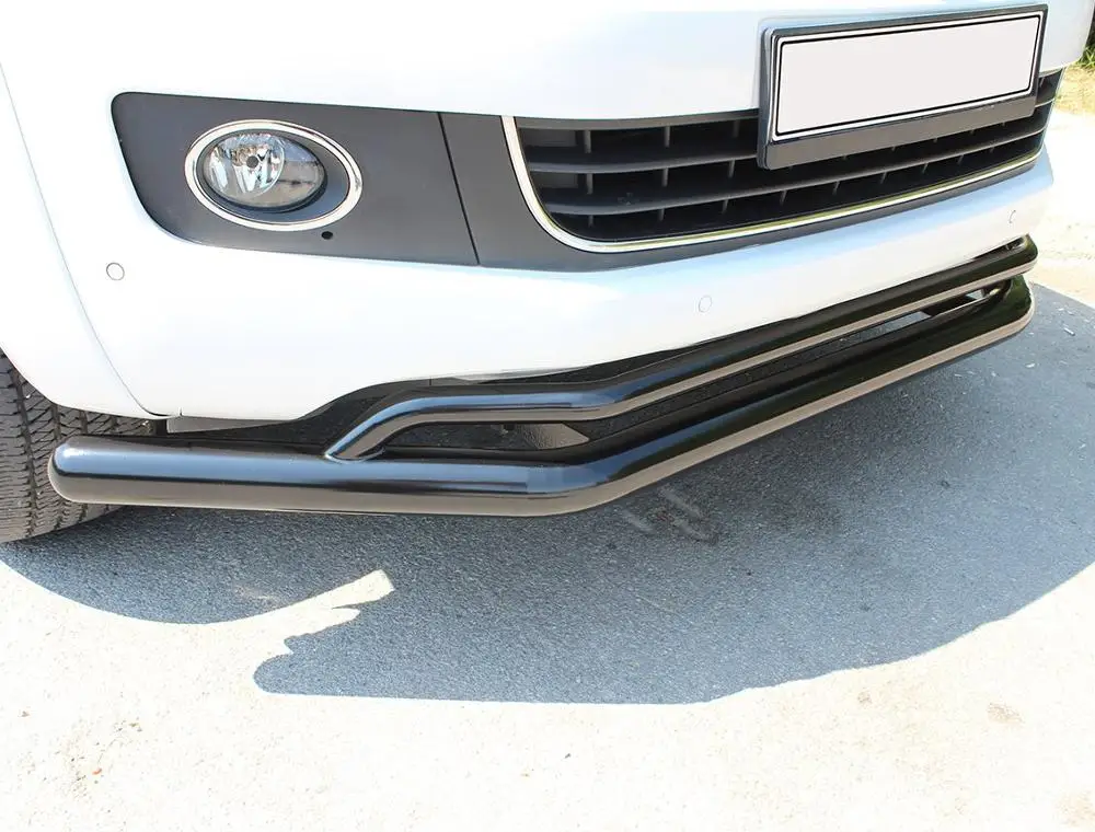 

Fit VW Amarok Vegas Front Lower Guard Diameter: 76-42 Black 2010-2016 - 1 Piece + Stainless Steel