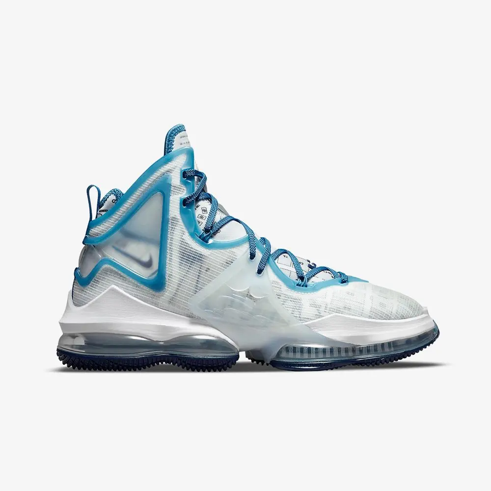 Оригинальные мужские синие/белые баскетбольные кроссовки Nike Space Jam x LeBron 19 | Спорт
