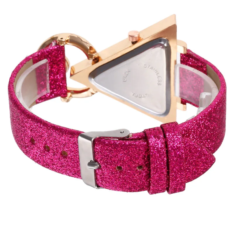 Женские кварцевые наручные часы с кожаным ремешком | Наручные