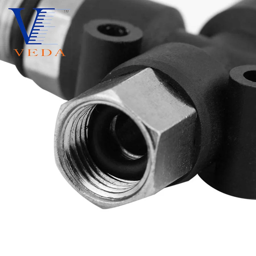 3 способа Аэрограф Airhose Splitter коллектор с 1/8 &quotBSP фитинги 2 Мужской