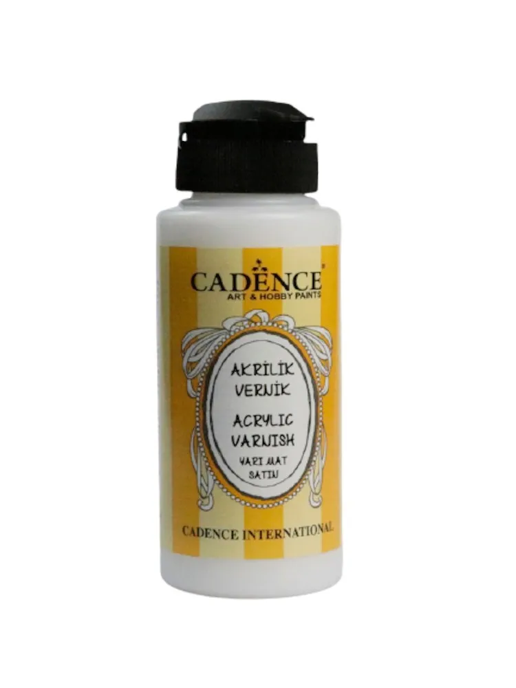 

Cadence Acrylic Water Based Semi Matte Satin Varnish 120ml