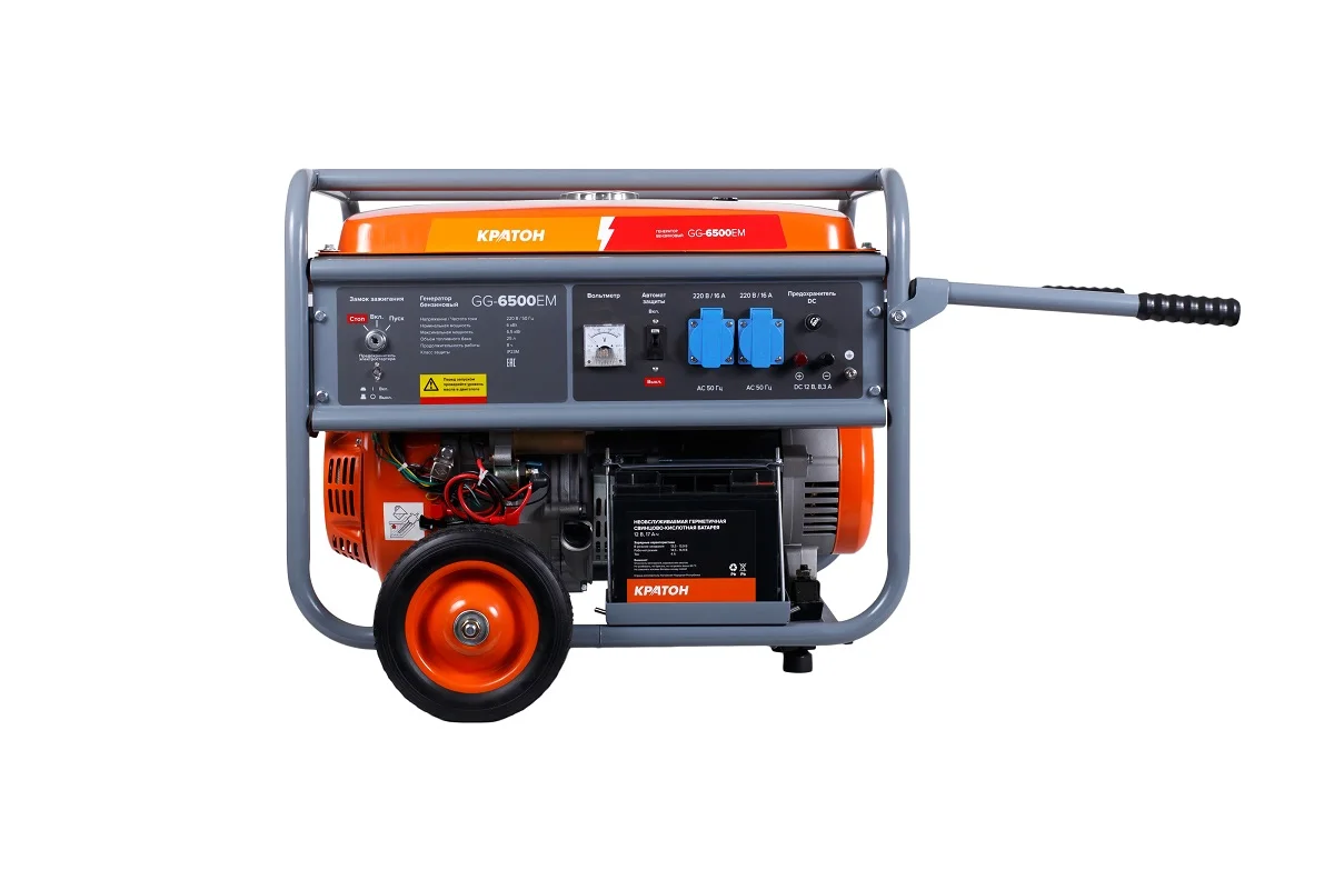Генератор бензиновый Кратон GG 6500EM|Электрические пилы| |
