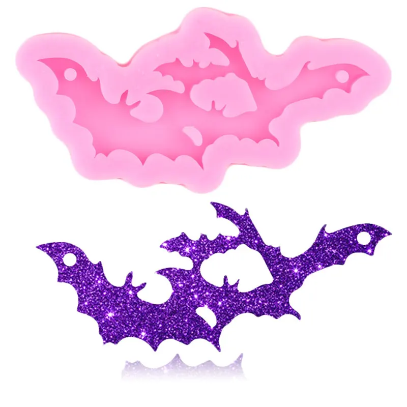 

Силиконовые формы для брелоков в виде черепа летучей мыши