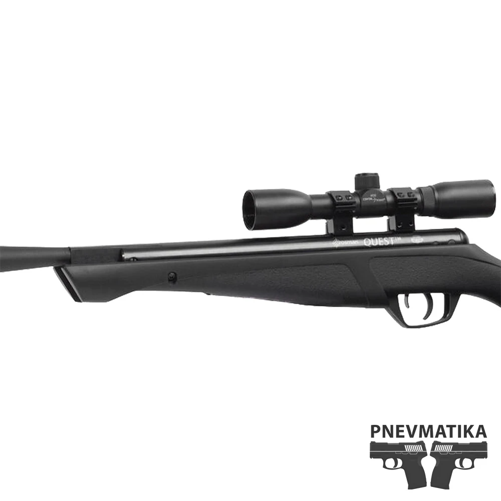 Crosman Quest (NPE SBD Gold пластик прицел 4x32) пневматическая винтовка кал. 4 5мм |