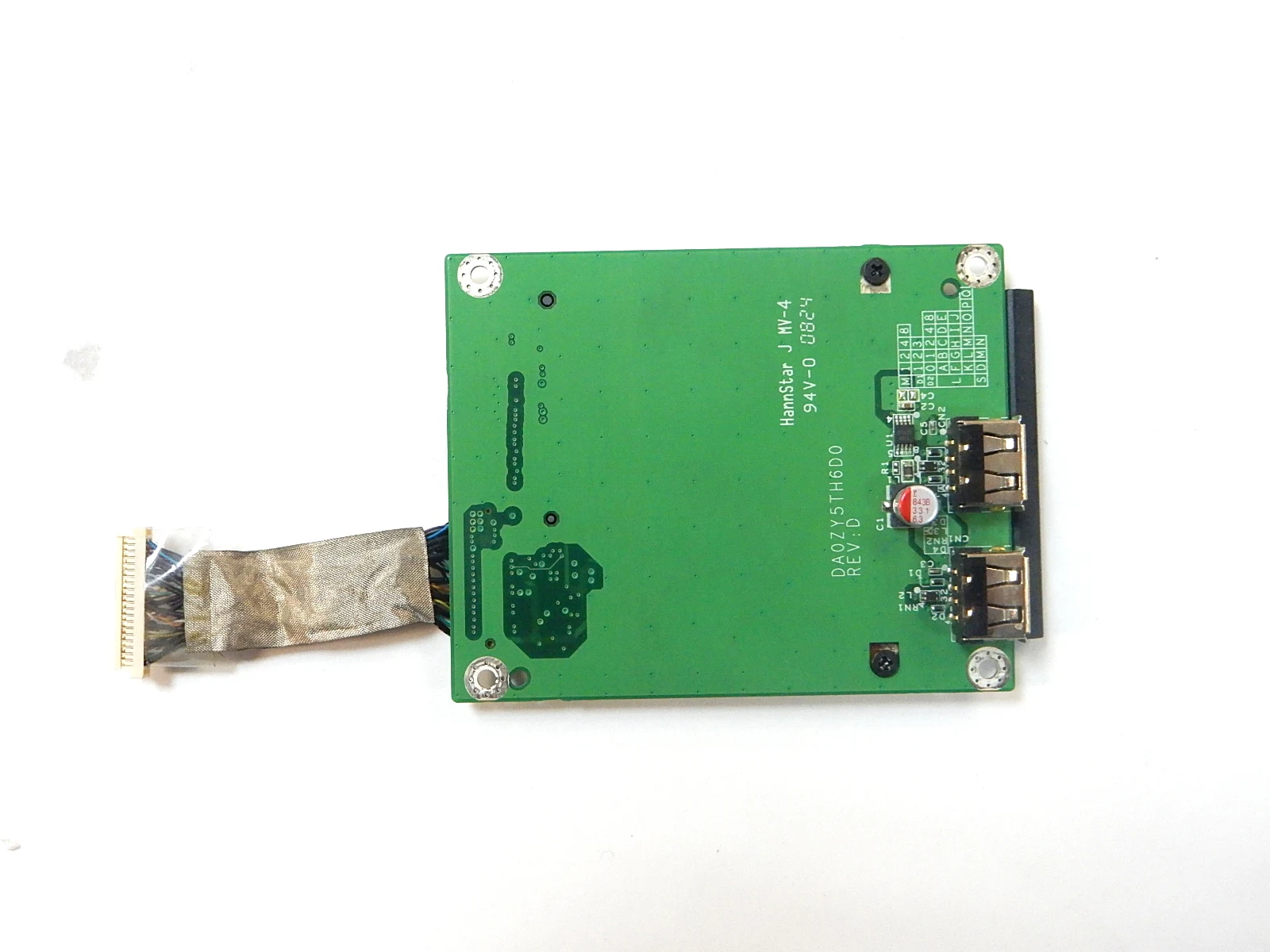 Доп. плата USB картридера DA0ZY5TH6D0 REV: D S8I7D0152 SLZY5CB0000-D3C с шлейфом Acer Aspire 7530G 7730G (б/у) |