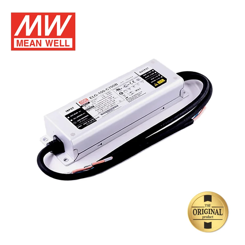ELG 100 C700B 71 ~ 143VDC 700mA 100W затемнения светодиодный драйвер MeanWell|Трансформаторы систем