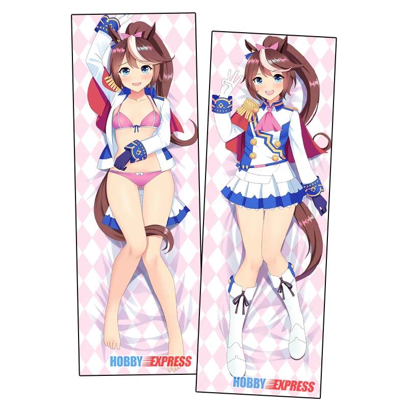 

Hobby Express Anime Dakimakura Japanese Otaku Waifu Hugging Body Pillow Cover Case Tokai Teio Uma Musume Pretty Derby 22142