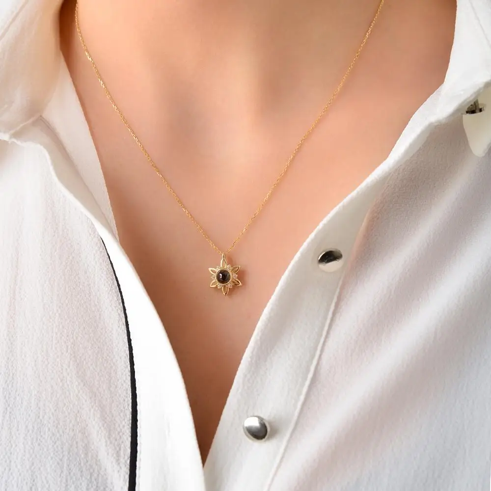 

Gift of Jewelry, Silver Necklace with I Love You in 100 Languages, Accessories, Fashion #21635