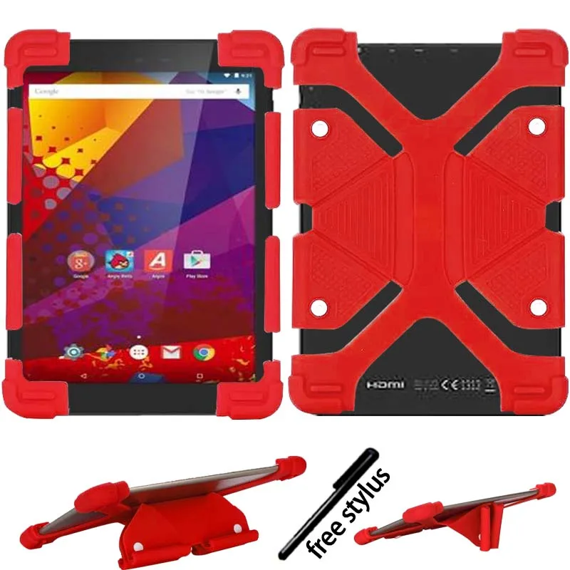 KK & LL для Argos Alba 8 дюймов новый мягкий резиновый планшет Ударопрочный силиконовый