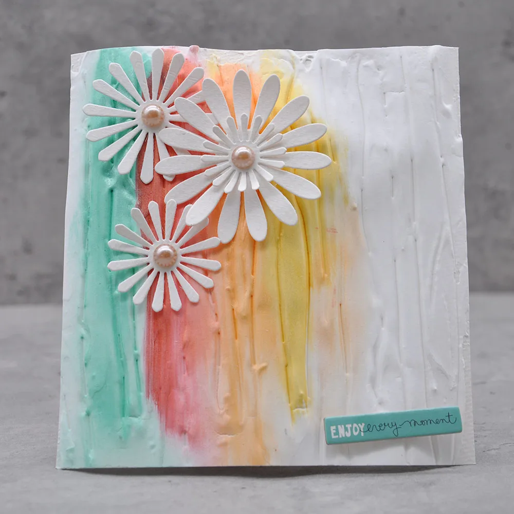 Pasta viscosa de textura, pintura de Color, plantilla de &aacute;lbum de recortes, almohadilla de impresi&oacute;n, mate transparente, pasta de moldeo de alto brillo-2