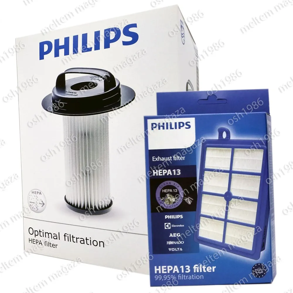Philips FC 9214 Marathon Hepa и набор фильтров цилиндра (A + качество) | Бытовая техника