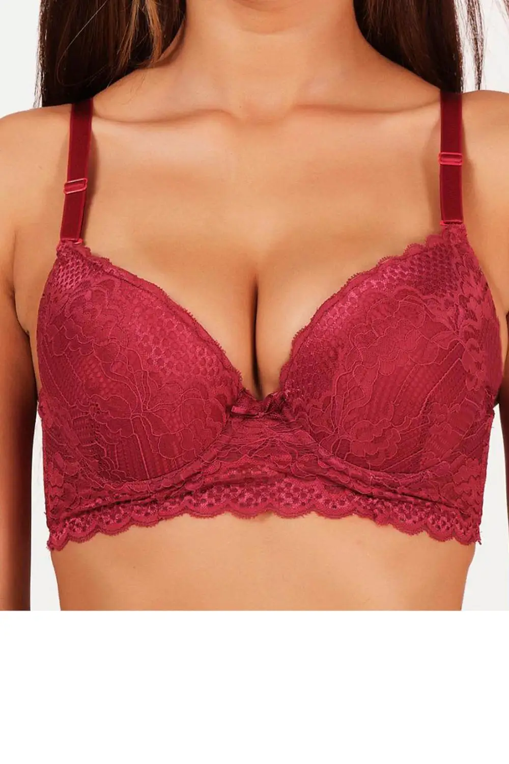 Women Supported Everyday Wearable Full Lace Adjustable 6 Pieces