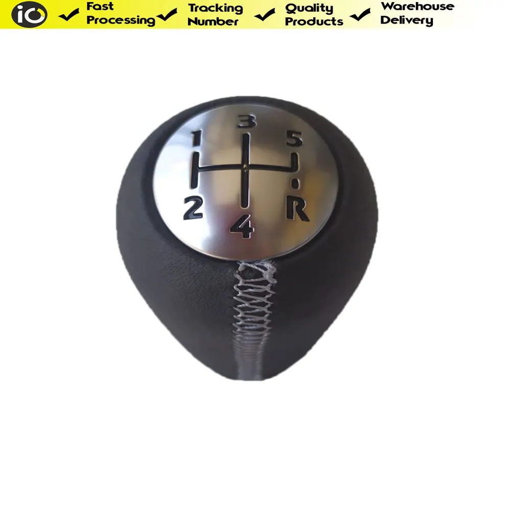 Ручка переключения передач из натуральной кожи для Renault Fluence 5 скоростной