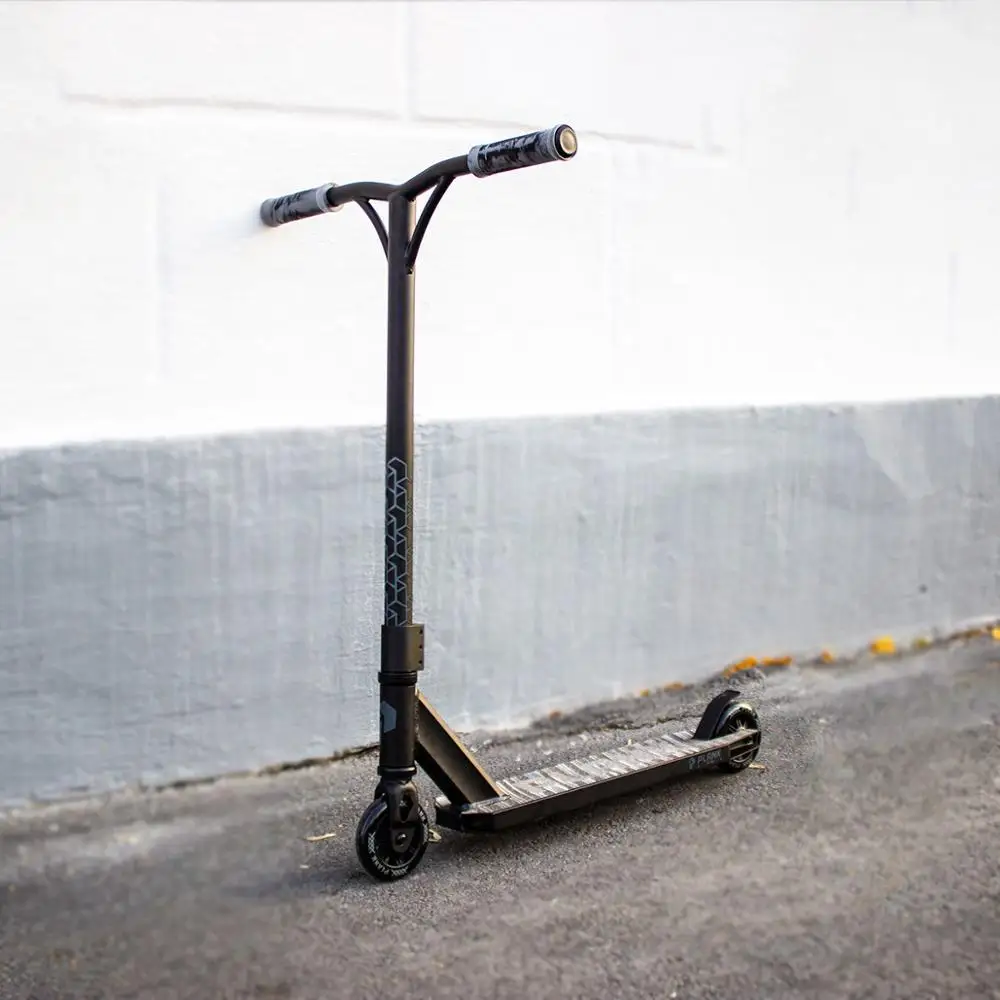 Самокат трюковой PLANK TRITON черный | Спорт и развлечения