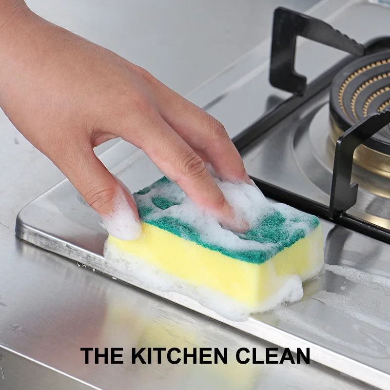 

5/10pcs Kitchen Magic Sponge Eraser Cleaning Sponge Non-scratch Scrub Sponges Scrubbing Bubbles Cleaner Pad for Dishes Bathroom