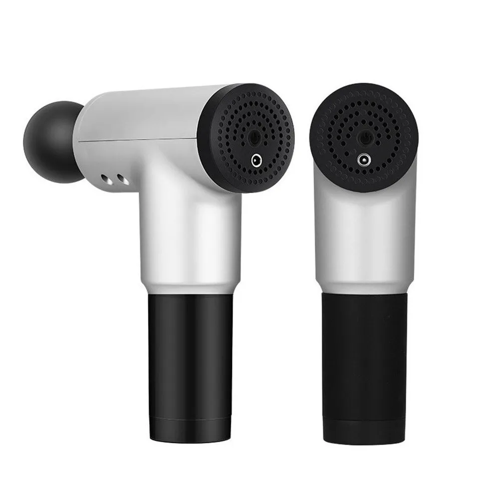 Массажный ударный пистолет (Цвет: Красны |