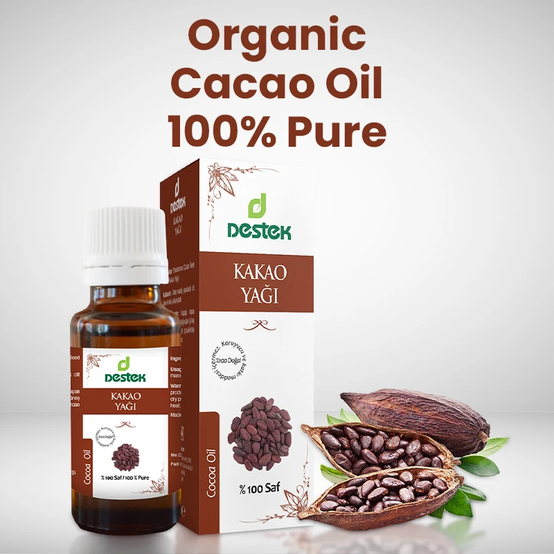 Масло какао 100% чистые 50 мл турецкие семена растительные масла эфирные
