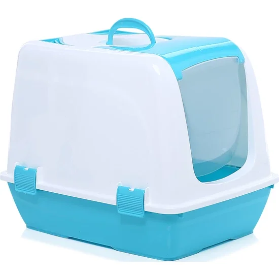 Milo закрытый туалет для кошек фуксия прочный качественный Тренировочный Набор