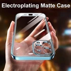 Силиконовый чехол для iPhone 11 12 Pro MAX 13 SE 2020 XR X 7 8 Plus, чехлы для iPhone XS 12 mini 13 Pro Max, роскошный чехол с полным покрытием