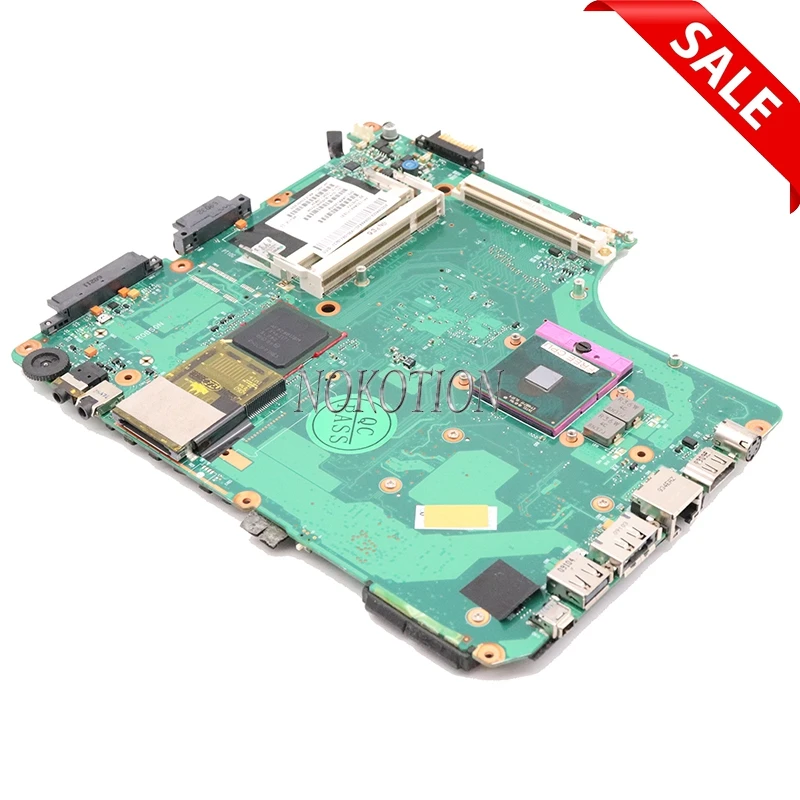Материнская плата NOKOTION V000125810 V000126450 для ноутбука Toshiba Satellite A300 A305, материнская плата GM45 DDR2 с графическим слотом