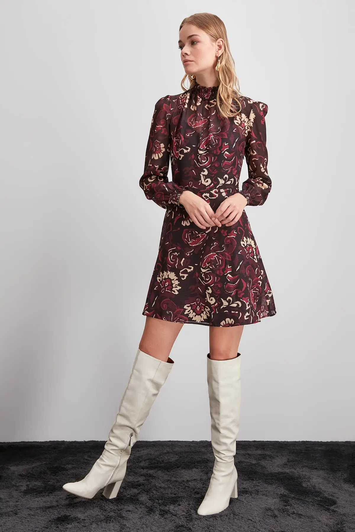 Платье с оборками TWOAW20EL1808 | Женская одежда