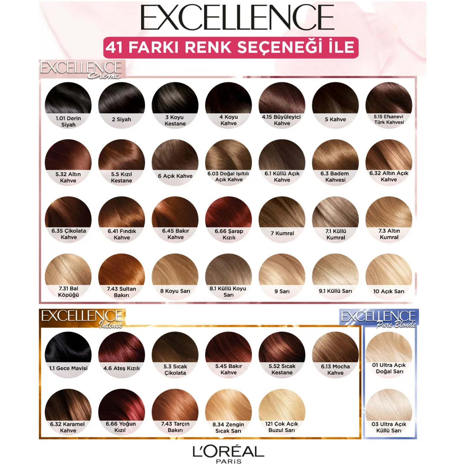 

L'Oral Paris Excellence Creme Hair Color 8.1 Dark Blonde Ash loreal paris hair