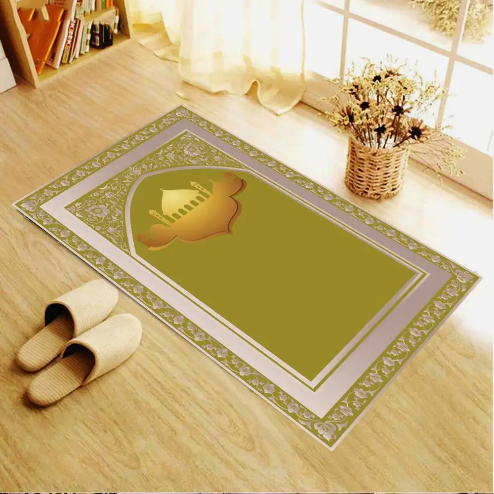 

Prayer Rug, Veronya Prayer Rug 97, Thick and Soft Prayer Rug