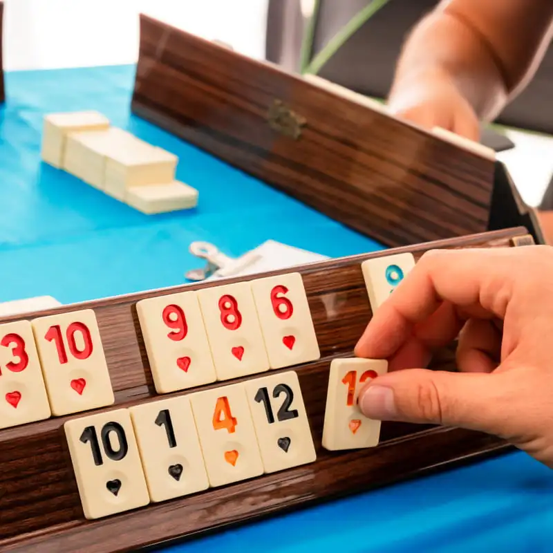 Melamine Luxury Rummy Tiles Pieces - Quality Rummikub Board Game Okey -Tavla Oyunlar Stones Checkers Chesboard Deck Box For Gift | Спорт и