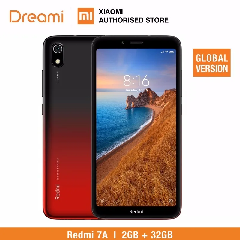 Глобальная версия Xiaomi Redmi 7A 32 ГБ rom 2 ram (абсолютно новая и герметичная) 7a