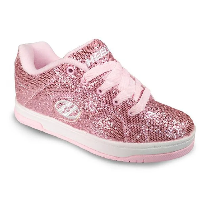 Роликовые кроссовки Heelys SPLIT LIGHT арт. 770970 розовые с лазерным покрытием | Спорт и