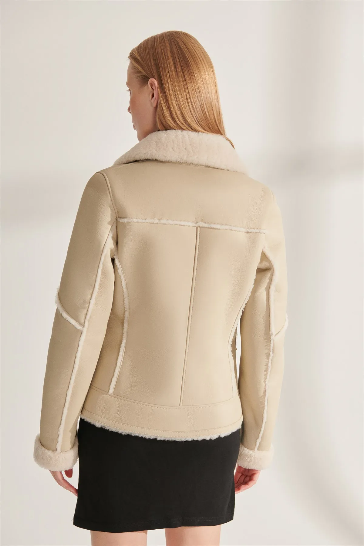 Genuine Fur Coats Women Brown Leather Jackets Sheepskin Handmade From Turkey Winter Warm Natural Wool Parkas New Year Fashion