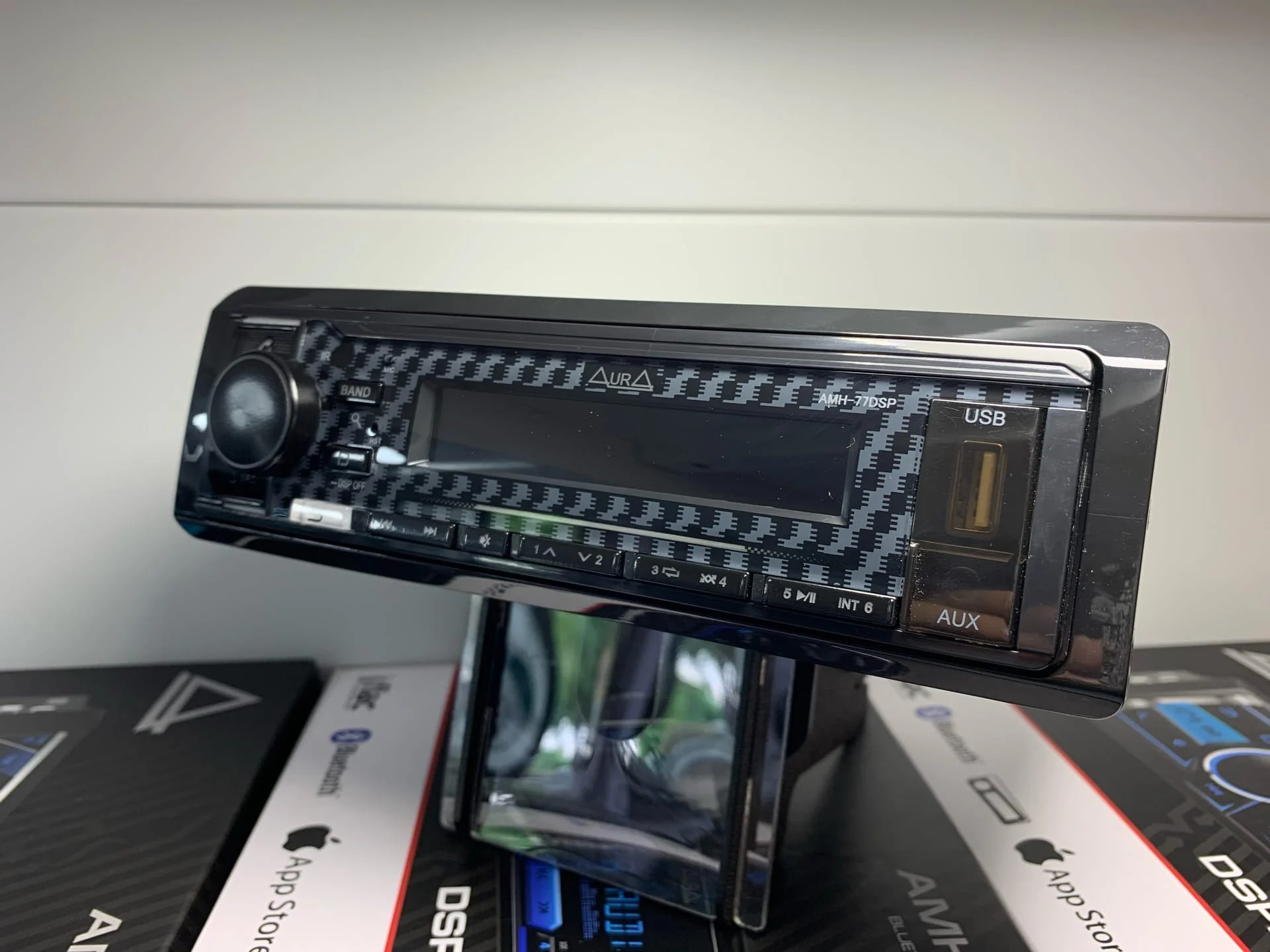 Процессорная Автомагнитола Aura AMH-77DSP / DSP-процессор / 4х51Вт ...