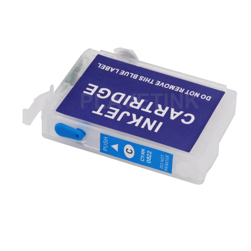Чернильный картридж Plavetink T0821 82n для Epson Stylus Photo T50 R290 R295 R390 RX590 RX610 RX615 RX690 1410 TX650 TX659 700