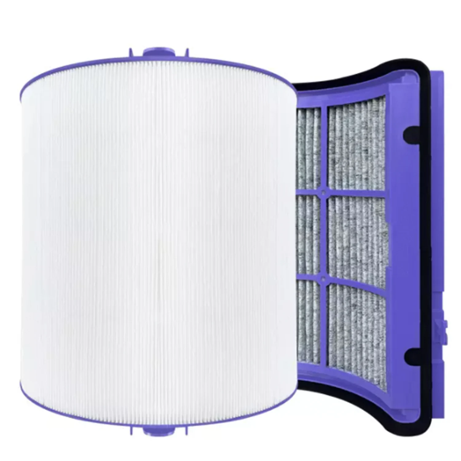 

Air purifier filter H12 HEPA and activated carbon composite cylindrical filter for Dysons HP06 TP06 PH02