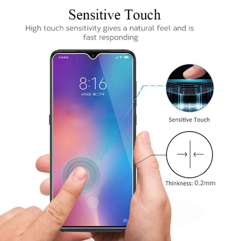 Защитное стекло закаленное для Samsung Galaxy A50/A70/A30/M10/M20/M30/A20/A20E/A40/A60/A10/A 50 3 шт.|Защитные