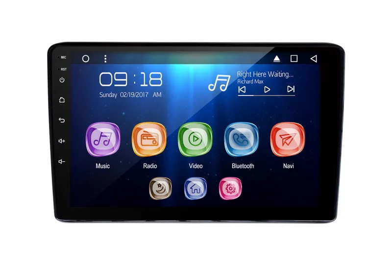 Allways Автомобильный мультимедийный экран 10 1 дюйма Android 9 0 Восьмиядерный 2 Гб ОЗУ 32