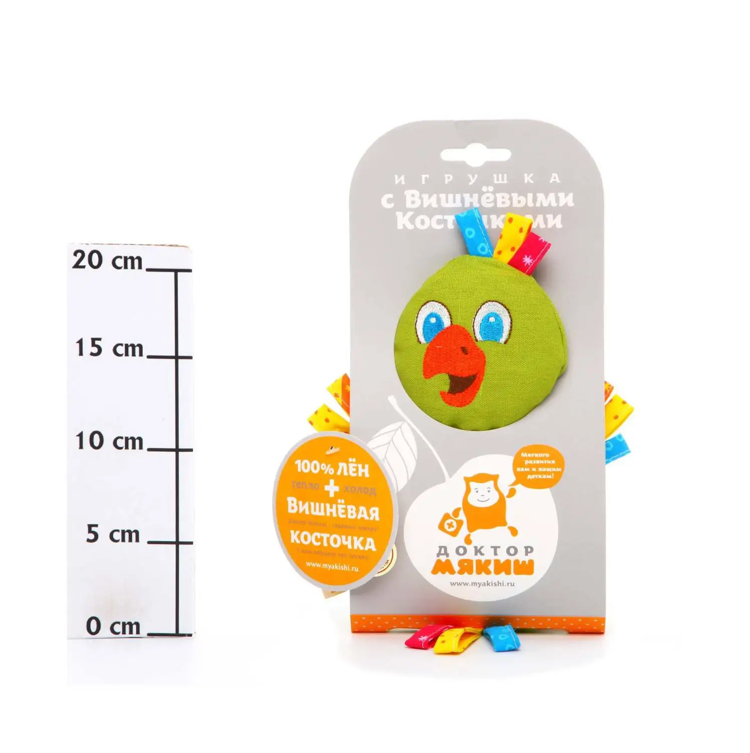 Развивающая игрушка Мякиши &quotДоктор Мякиш-Попугай&quot (240)