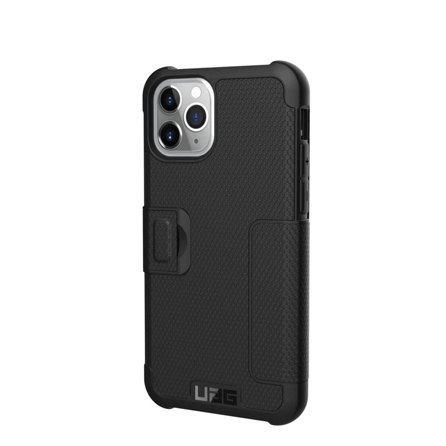 Чехол для iPhone 11 PRO UAG Metropolis противоударный с отделениями кредиток резиновый борт