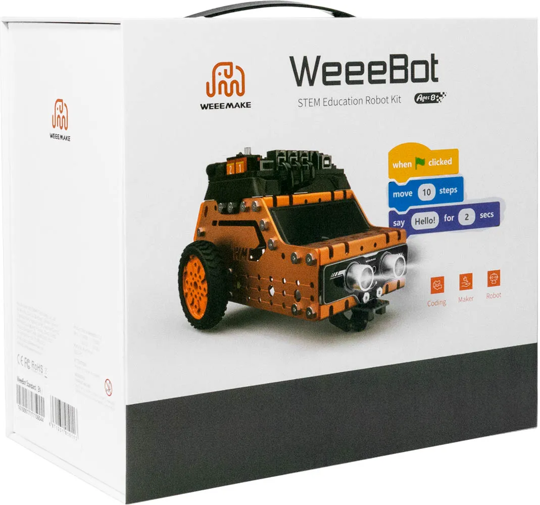 Программируемый конструктор робот WeeeMake WeeeBot 3-in-1 STEM Robot Kit |