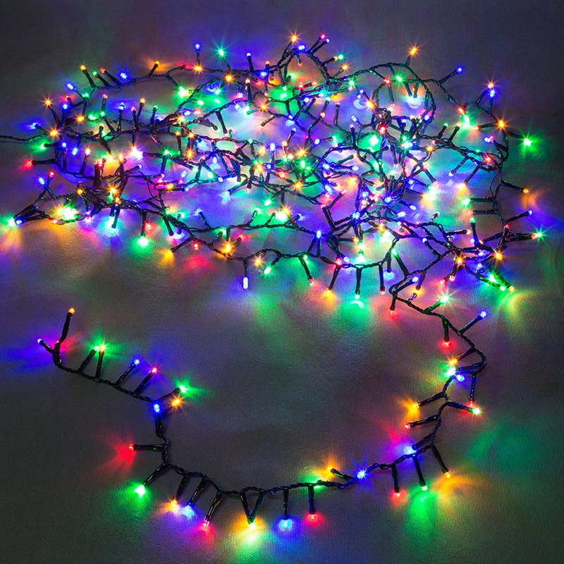 Уличная новогодняя светодиодная гирлянда нить 20 м H0152 | Лампы и освещение