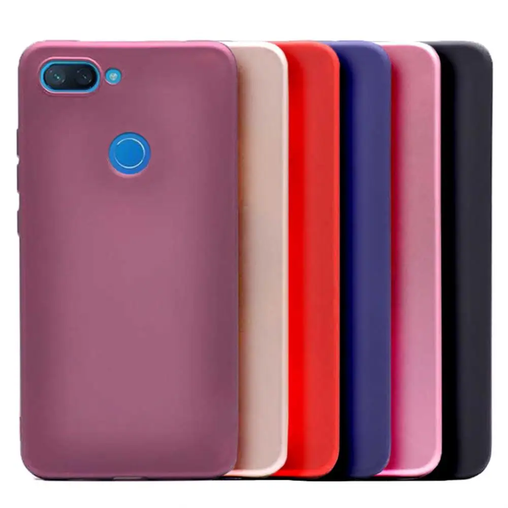 Силиконовый чехол для Xiaomi Mi 8 Lite | Мобильные телефоны и аксессуары