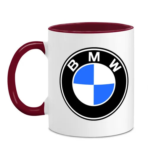 Кружка двухцветная Logo BMW|Кружки| |