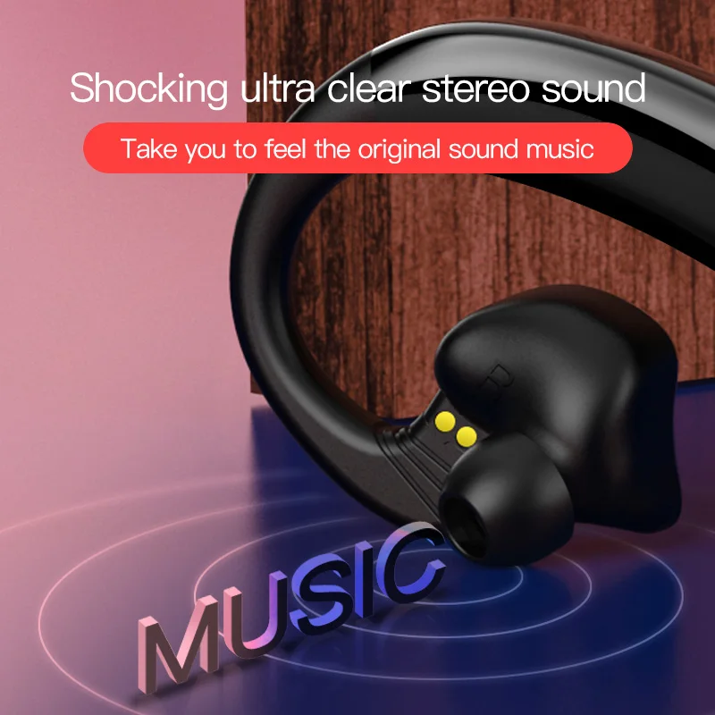 50 шт. Q9S наушники-вкладыши TWS Bluetooth V5.0 наушники Hifi Беспроводной гарнитура Ушные